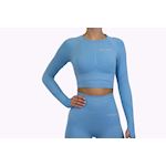 Fittastic Fearless Collection Long Sleeve - sunny blue