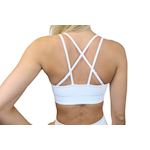 Fittastic Summer Collection Strappy BH - pure white