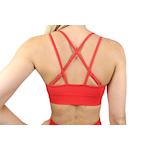 Fittastic Summer Collection Strappy BH - salsa red