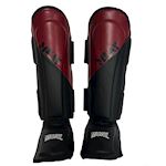 Muay Legacy Shin & Instep - wine red/black