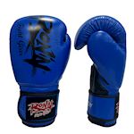 Ronin Fighter Boxing Glove - Blue/Black Logo