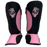 Ronin Shin Guards Kids Tiger-Line - black/pink